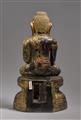 Buddha Shakyamuni. Holz, Lack und Vergoldung. Burma, Shan-Staaten. 19. Jh. - image-2