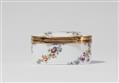 A Meissen porcelain snuff box with flower and landscape motifs - image-7
