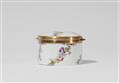 A Meissen porcelain snuff box with flower and landscape motifs - image-8