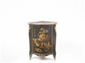 A Parisian corner cabinet with Japanese style lacquer decor - image-1