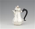 An Augsburg silver hot milk jug - image-1