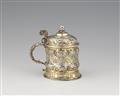 A small Nuremberg silver gilt tankard - image-2