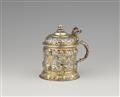 A small Nuremberg silver gilt tankard - image-1