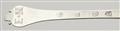 A Charles II London silver lace back spoon - image-2