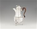 A large Kortrijk silver coffee pot - image-1