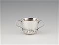 A William and Mary silver porringer - image-1