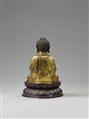 Medizin-Buddha Bhaishajyaguru. Bronze, vergoldet. Ming-Zeit - image-2