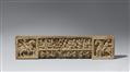 A hardwood door lintel. Southern-India, Northern Kerala. 18th/19th century - image-1