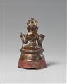 Figur des Guanyin. Bronze. Späte Ming-Zeit, 16./17. Jh. - image-2