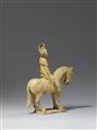 Grabfigur einer Reiterin mit Strohglasur. Sui-Zeit (581-618) - image-3