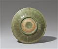 A large celadon dish. Longquan, early Ming dynasty (1368–1644), 14th/15th century - image-2