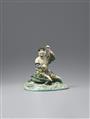 An email sur biscuit figure of Liu Hai and the three-legged wealth-toad. Kangxi period (1662–1722) - image-1