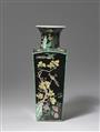 A famille noire vase. Late Qing dynasty, 19th/20th century - image-2