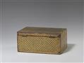 An Anglo-Indian wood and glass-inlaid box with a hinged lid. 18th/early 19th century - image-2
