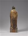 A wood and lacquer figure of Amida Raigo. 18th/early 19th century - image-2