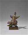 A polychromed wood Buddhist figure. Late 17thth/18th century - image-3