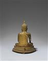 A large Ratanakosin bronze figure of Buddha Shakyamuni. Thailand. 19th century - image-2