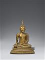 A large Ratanakosin bronze figure of Buddha Shakyamuni. Thailand. 19th century - image-1