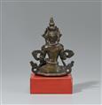 A bronze figure of Vajrasattva. Sino-Tibetan, 18th/19th century - image-2