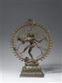 A large copper alloy figure of Shiva nataraja. Southern India. 19th century - image-1