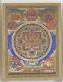 A thangka depicting a mandala of Amitayus. Tibet, 17th century - image-2