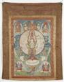 A thangka of Arya-Avalokiteshvara. Tibet, 19th century - image-2