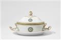 A Berlin KPM porcelain tureen and stand, presumably from the dinner service for Count Galen - image-1