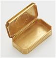 A Neoclassical Galician 20k gold snuffbox. - image-2