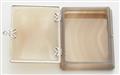 A French platinum chalcedony and diamond Art Déco cigarette case. - image-2