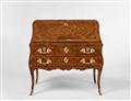 A Montbéliard marquetry bureau with the stamp of Abraham-Nicolas Couleru - image-1