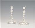 A pair of Wesel silver candlesticks - image-1