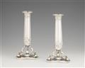 Two Minden silver candlesticks - image-1