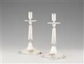 A pair of Grabow silver candlesticks - image-1