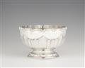 An Art Deco silver glass cooler - image-1