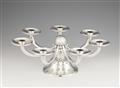 A large Bremen silver candelabrum - image-1