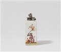 A Meissen porcelain tea caddy with Hoeroldt Chinoiseries - image-4