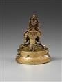 A Tibetan copper alloy figure of Vajradhara. 17th century - image-2