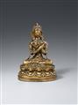 A Tibetan copper alloy figure of Vajradhara. 17th century - image-1