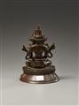 A bronze figure of Buddha Amitayus. Late 19th century - image-2