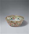 A very large Canton famille rose punch bowl. Qing dynasty, 19th century. - image-1