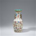 A large 'Wu Shuang Pu' baluster vase. Qing dynasty, 19th century - image-1