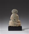 Buddha. Grauer Stein. Pakistan/Afghanistan, Gandhara. Wohl 2. Jh. - image-2