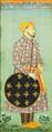 Two miniature paintings. Mughal style. 19th/20th century - image-1