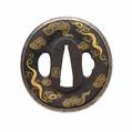 Tsuba. Eisen. Shôami-Arbeit. Edo-Zeit - image-1