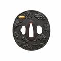 Tsuba. Shibuichi. Spätes 18./frühes 19. Jh. - image-2