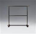 A black lacquer kimono stand (iko). 20th century - image-1