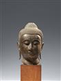An Ayutthaya bronze head of a Buddha. Thailand. 15th/16th century - image-1