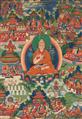 Thangka des Tsongkhapa. Tibet, 19. Jh. - image-1