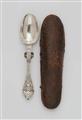 A Nuremberg silver spoon in a fitted case - image-1