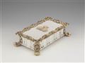 A parcel gilt silver box for the king and queen of the Two Sicilies - image-1